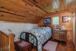 Charming 2 Bedroom Cabin in Nature with Antique Furnishings, Fire Pit, and More! - Image 5