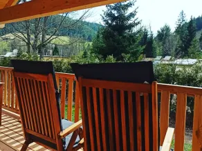 Log cabin, 60 sqm, 2 bedrooms, wooden terrace with garden, max. 4 persons - Image 5