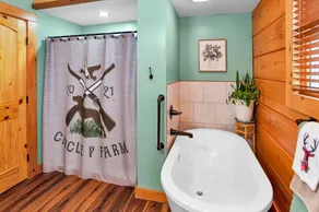 Gorgeous custom log cabin on 185 acres - Image 5