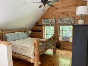 Light-Filled Log Home, 4 Wooded Acres, & Lake Access.  The water is 0.4 mi away. - Image 5