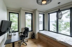 Gorgeous Muskoka masterpiece! Dockside cabana with bar! - Image 4
