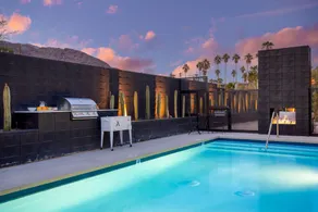 Design-Forward Hotel | Shared Pool + Bocce + Walk to Palm Canyon | Blackhaus - Image 2