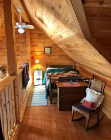 Unique Log Cabin in a Private White Mountain Setting with Spectacular Views - Image 5