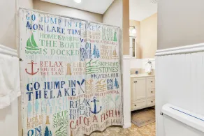 Dog-friendly lakefront home with fast WiFi, central AC, patio, & game room - Image 2