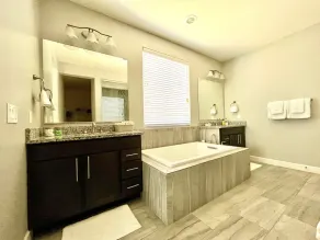 Relax poolside and stargaze in heated pool and hot tub! - Image 3