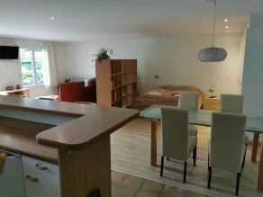 rummelig 1-værelses lejlighed (65 kvm) med køkken, separat badeværelse med bruser - Image 5