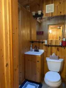 Northern Michigan Getaway - Cozy Log Cabin right on Crooked Lake Waterfront - Image 4