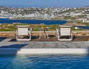 Beautiful Mykonos Villa | 2 Bedrooms | Nalu Villa | Private Pool & Astounding Views | Ornos - Image 4