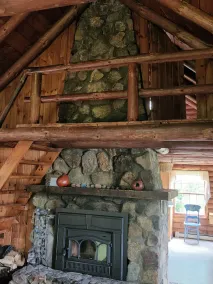 Log Cabin i de hvide bjerge i New Hampshire - Image 3
