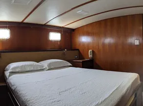 \"El Don\" is a 65ft Classic Hatteras luxury yacht docked in La Paz, Mexico. - Image 2