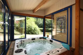 SARLAT, charmerende hus, opvarmet privat swimmingpool, jacuzzi, sauna, have, wifi - Image 2