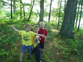Große Hütte im Nordwald von Wisconsin am ruhigen See - Image 2