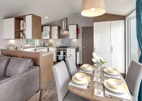 Spacious and luxurious 12ft-wide caravan with one double and two twin. - Image 3