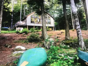 Secluded waterfront cabin in Porter Maine - Image 5