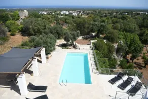 Lamia Stone Stone avec piscine, vue panoramique sur la mer et à distance de marche d'Ostuni - Image 4