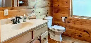 Expansive Lake Front Log Cabin/Easy Walk to Private! - Image 3