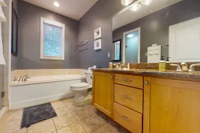 Dog-friendly home with a hot tub & free lake club passes - walk to skiing & lake - Image 4