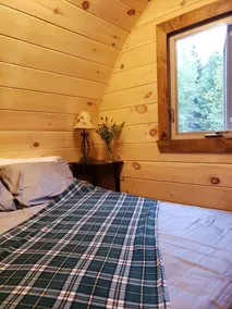 Hummingbird Hike-In Sleeping Pod at Sally's Brook Wilderness Cabins - Image 2