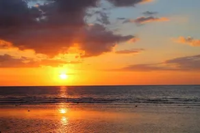 Bring your boat • 3 min walk to beach (wagon, towels, & umbrella provided) • Sunset/waterfront views from your backyard- Sleeps 6, Dog Friendly.  Watch dolphins and marine wildlife as you sip your coffee or cook up BBQ at night. Newly renovated! - Image 3