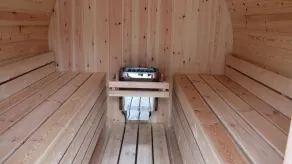 200m vom Meer entfernt, 6 Personen Haus mit Sauna, Schwimmbad, Tennis und Spielplatz - Image 2