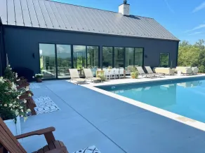 FAB MODERN BARN  w/heated pool, views & 21+ acres - close to UVA & Vineyards! - Image 5