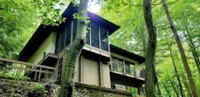 Satori Cottage---uber private, stream side, meditative 2 BR, 2 BA getaway! - Image 5