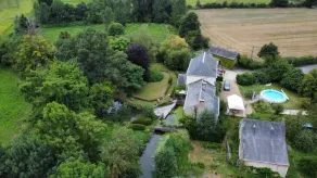 La roulotte du moulin de palet bleu foncé - Image 4