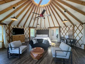 Glamping Yurt + Luxury Bath at Serenity Ridge - Image 5