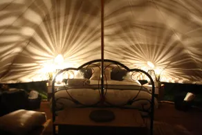 Luxury 2-4 Bell Tent in Private Field-Beach 10mins - Image 4