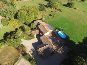 Propiedad en Périgord Agenais, vista impresionante, piscina, SPA, Sauna, privado - Image 2