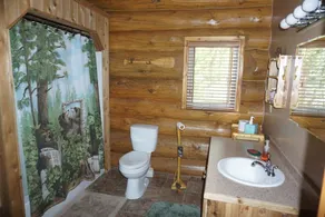Beautiful log cabin nestled in the Hiawatha National Forest located in The UP. - Image 2