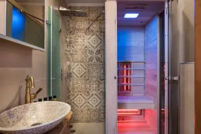 Lux apartment with loft, private sauna & balcony in the heart of Chania old town - Image 3