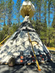 Buck and Does Tipi - 20' - Sleeps up to 4 - Image 2