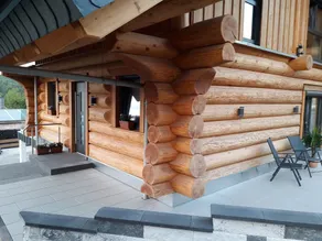 Kanadisches Naturstamm-blockhaus - Image 3