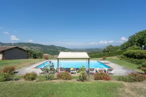Villa indipendente con vasca idromassaggio, WIFI, piscina privata, A/C, TV, patio, vista panoramica - Image 4