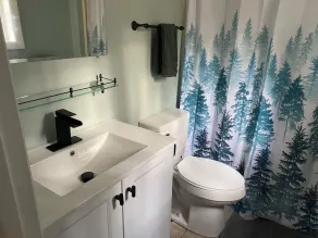 Mountain Cabin in the woods-Tranquil Setting-2 bed 2 bath-Private-Deck-Views - Image 4