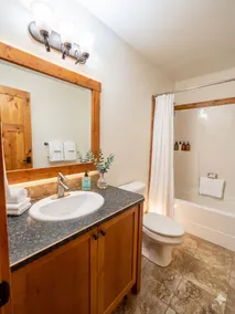 Discover mountain serenity at its finest in our stunning home, complete with a soothing hot tub. - Image 4