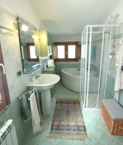fritliggende hus med have, køkken, vaskeri, badeværelse med jacuzzi - Image 5