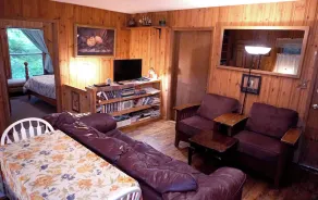 Fredelig Mountain Cottage 3bdrm Deck med Gazebo over Stream - Image 5
