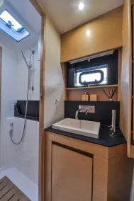 Nautitech 46 Catamaran in Mykonos by Fantasia Villas - Image 2