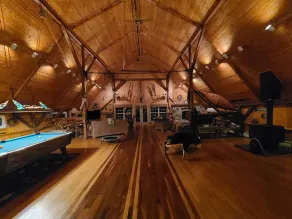 Pinewoods Springs Lodge with Tower, 240 forested acres &  1 acre Pond - Image 2