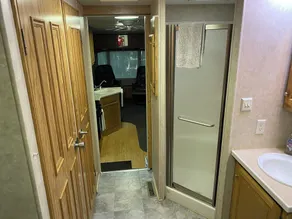 Betsie -35Ft RV Camper in Woods -Firepit & Hot Tub - Image 4