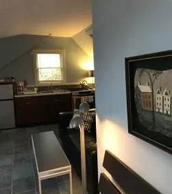 I staden privat lägenhet med badtunna och däck - Image 5