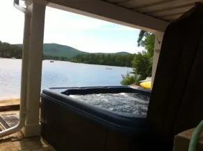Ossipee Lake Front-schöne Aussicht, 100 ft privaten Sandstrand mit Pontonboot - Image 2