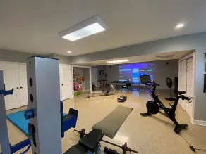 Ultimate Getaway Minutes To Sanford Stadium. Fire Pit, Outdoor Kitchen & a Gym! - Image 4