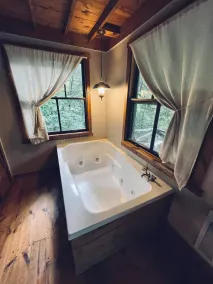 Cowboy Cabin, come sit under the trees - Image 4