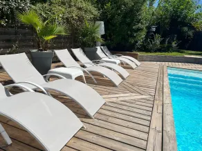 Villa zwischen Biarritz und Hossegor mit beheiztem Pool 2 Minuten von den Stränden entfernt - Image 5