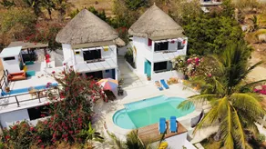 Beachfront villa is settled in Playa Agua Blanca 25 min from Puerto Escondido. - Image 5