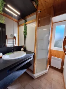 Chalet PORTA ROSSA Sud Ardèche piscine, proche rivière, climatisé - Image 2