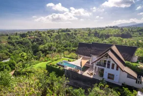 Villa Sentosa, PRIVATE Villa - Panoramautsikt över BALI - Image 3